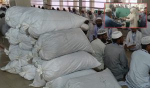 ৪৩ বস্তা টাকা, গণনায় ব্যস্ত পাঁচ শতাধিক মানুষ